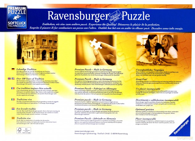 RAVENSBURGER 1000 el. Stworzenie Adama [PUZZLE]