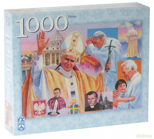 RAVENSBURGER 1000 El. PAPIEŻ JAN PAWEŁ II 782093 [PUZZLE]