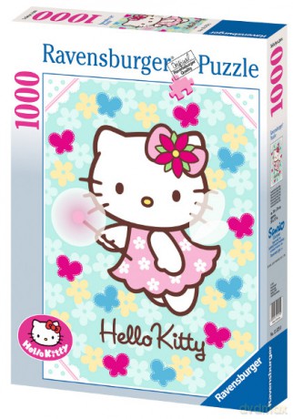 RAVENSBURGER 1000 El. HK KITTY WRÓŻKA 155750 [PUZZLE]