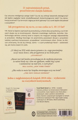 21 lekcji na XXI wiek - Yuval Noah Harari [KSIĄŻKA]