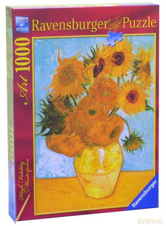 RAVENSBURGER 1000 el. Van Gogh Słoneczniki [PUZZLE]
