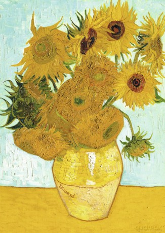 RAVENSBURGER 1000 el. Van Gogh Słoneczniki [PUZZLE]