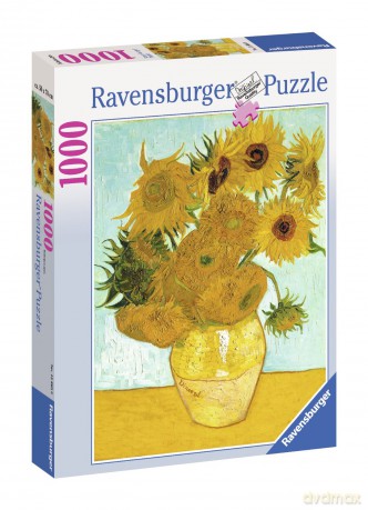 RAVENSBURGER 1000 el. Van Gogh Słoneczniki [PUZZLE]