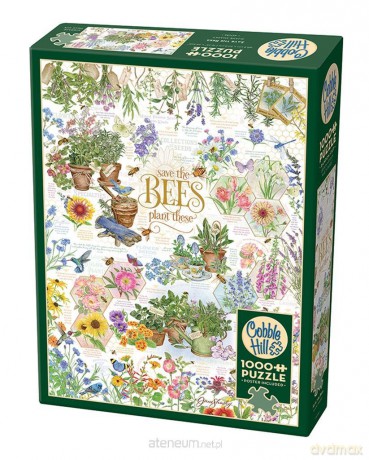 COBBLE HILL 1000 el. Ratuj pszczoły [PUZZLE]