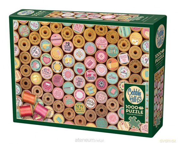 COBBLE HILL 1000 el. Szyj szczęśliwie! [PUZZLE]
