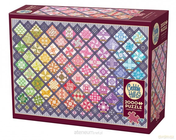 COBBLE HILL 2000 el. Tęczowy patchwork [PUZZLE]
