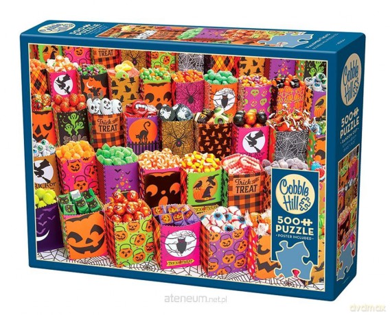 COBBLE HILL 500 el. Halloweenowe smakołyki [PUZZLE]