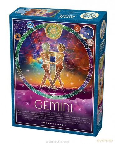 COBBLE HILL 500 el. Znaki zodiaku: Bliźnięta [PUZZLE]
