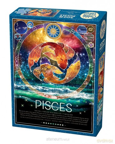 COBBLE HILL 500 el. Znaki zodiaku: Ryby [PUZZLE]