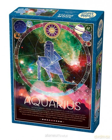 COBBLE HILL 500 el. Znaki zodiaku: Wodnik [PUZZLE]