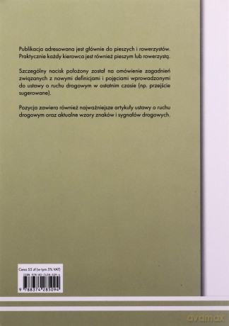 Kodeks drogowy dla dla pieszych i rowerzystów [KSIĄŻKA]