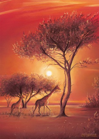 RAVENSBURGER 1000 El. AFRYKA 156948 [PUZZLE]