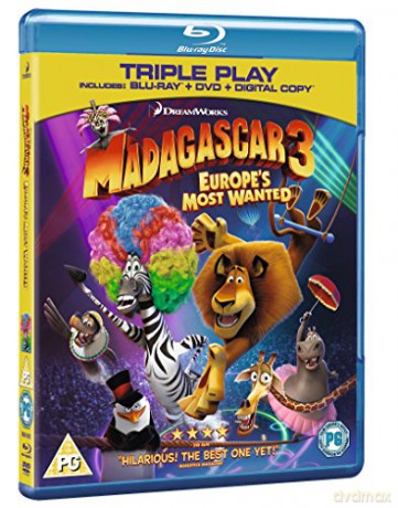 Madagascar 3: Europe's Most Wanted (Madagaskar 3) [Blu-Ray]
