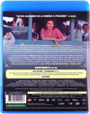 Marriage Italian Style (Małżeństwo po włosku) [Blu-Ray]