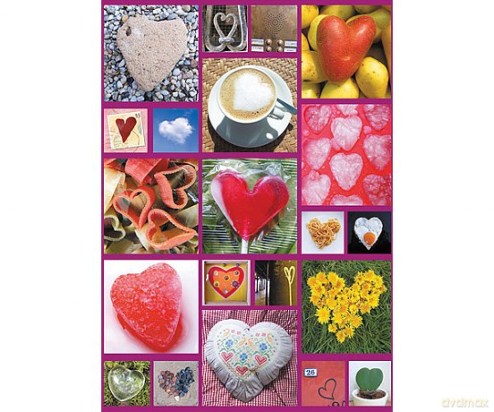 RAVENSBURGER 1000 el. Serca [PUZZLE]