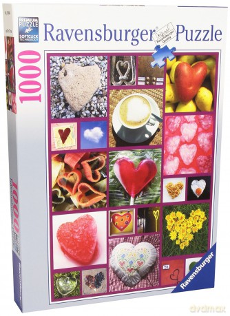 RAVENSBURGER 1000 el. Serca [PUZZLE]