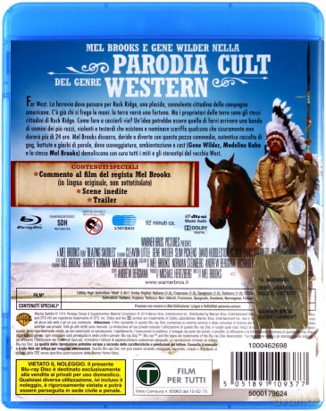 Blazing Saddles (Płonące siodła) [Blu-Ray]