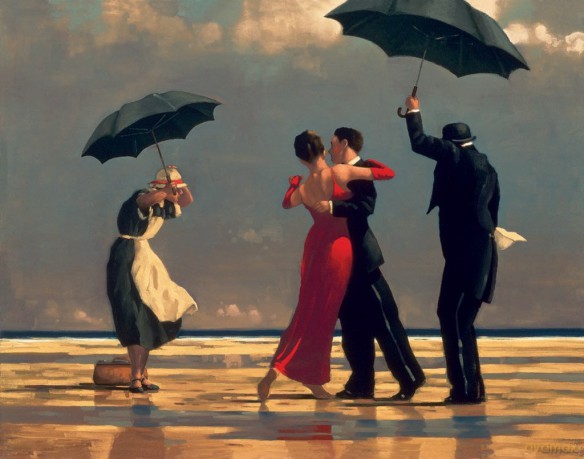 RAVENSBURGER 1000 el. Jaśnie Państwo Na Plaży [PUZZLE]