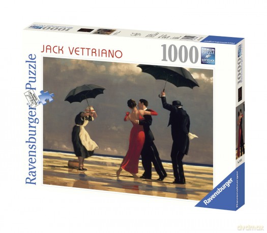 RAVENSBURGER 1000 el. Jaśnie Państwo Na Plaży [PUZZLE]