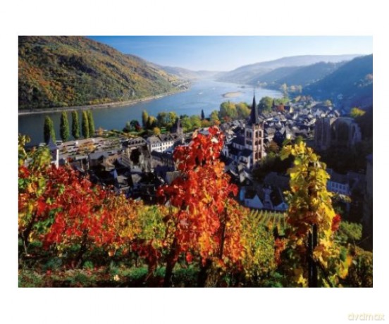 RAVENSBURGER 1000 el. Winorośla Nad Renem [PUZZLE]