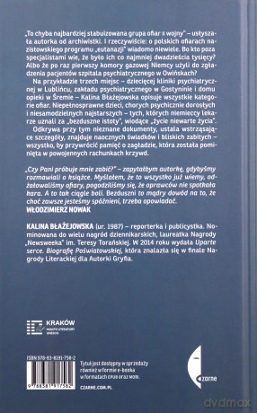 Bezduszni. Zapomniana zagłada chorych - Kalina Błażejowska [KSIĄŻKA]