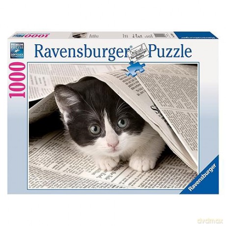 RAVENSBURGER 1000 El. CIEKAWSKI KOTEK 192564 [PUZZLE]