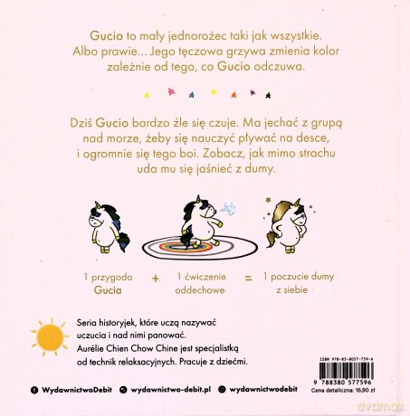 Gucio czuje się dumny. Uczucia Gucia - Aurelie Chien Chow Chine [KSIĄŻKA]