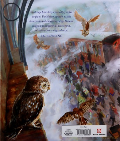 Harry Potter i kamień filozoficzny wyd. ilustrowane - Joanne K. Rowling [KSIĄŻKA]