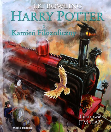 Harry Potter i kamień filozoficzny wyd. ilustrowane - Joanne K. Rowling [KSIĄŻKA]