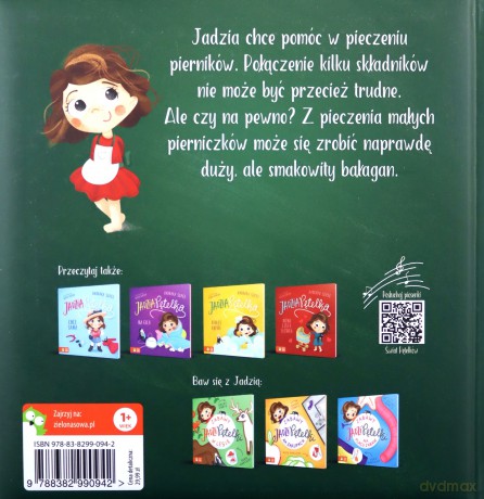 Jadzia Pętelka piecze pierniki. Jadzia Pętelka - Barbara Supeł [KSIĄŻKA]