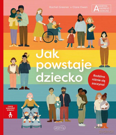 Jak powstaje dziecko. Akademia mądrego dziecka. Chcę wiedzieć więcej - Rachel Greener [KSIĄŻKA]