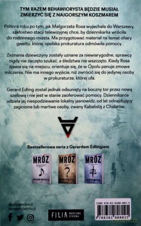 Kabalista wyd kieszonkowe wyd. kieszonkowe - Remigiusz Mróz [KSIĄŻKA]
