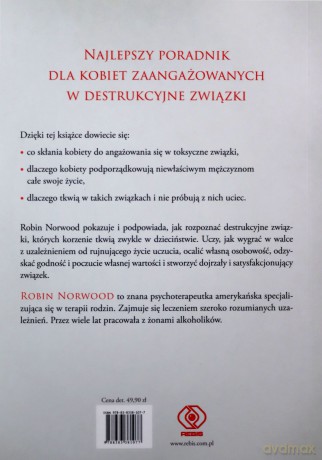 Kobiety, które kochają za bardzo - Robin Norwood [KSIĄŻKA]