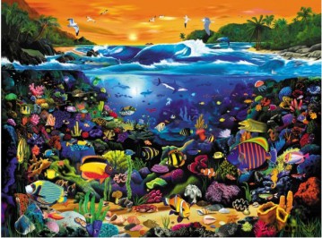 RAVENSBURGER 1000 el. Podwodna Zabawa [PUZZLE]