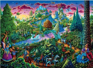 RAVENSBURGER 1000 El. FANTASTYCZNA PODRÓŻ 192786 [PUZZLE]