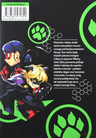 Miraculous. Biedronka i Czarny Kot (Tom 2) - Warita Koma, Tsuchida Riku [KOMIKS]
