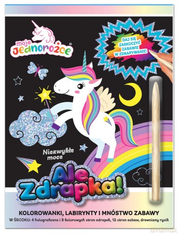 Niezwykłe moce. Moje Jednorożce. Ale zdrapka [KSIĄŻKA]