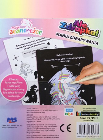 Niezwykłe moce. Moje Jednorożce. Ale zdrapka [KSIĄŻKA]
