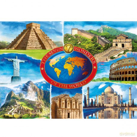 RAVENSBURGER 1000 El. Siedem Cudów Świata 191161 [PUZZLE]