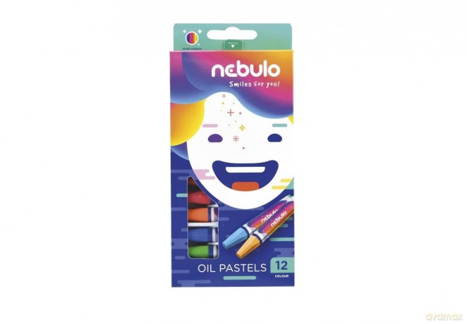 Pastele olejne Nebudo 12 kolorów