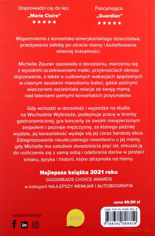 Płacząc w H Mart. Hype - Michelle Zauner [KSIĄŻKA]
