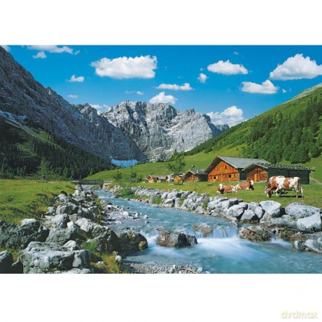 RAVENSBURGER 1000 El. Austriackie Góry 192168 [PUZZLE]