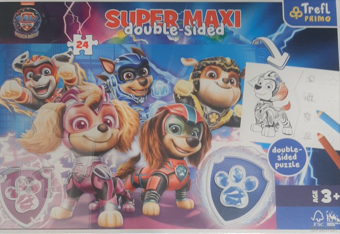 Puzzle 24 SUPER MAXI Psi Patrol Drużyna w akcji 41016 [PUZZLE]