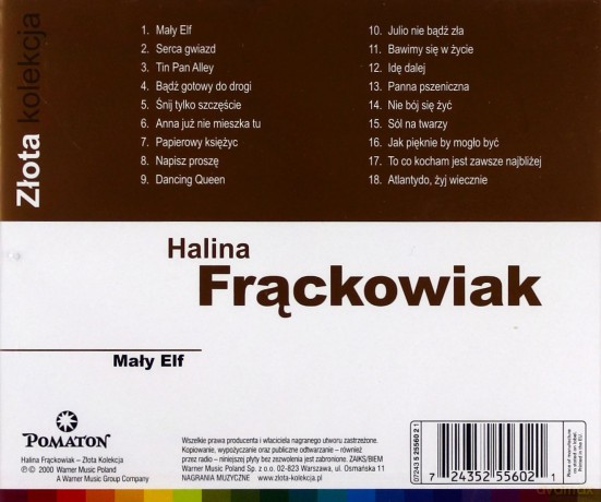Halina Frąckowiak: Złota Kolekcja [CD]
