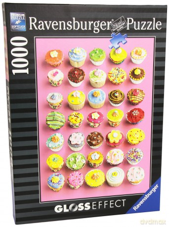 RAVENSBURGER 1000 el. Błyszczące; Ciasteczka 194407 [PUZZLE]