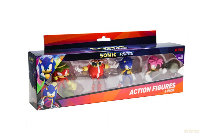 Sonic Prime figurka akcji zestaw 4 figurek mix [FIGURKA]
