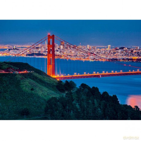 RAVENSBURGER 1000 El. Most San Francisco 194414 [PUZZLE]