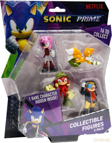 Sonic Prime zestaw 5 figurek mix [FIGURKA]