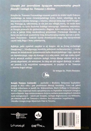 U źródeł teologii liturgicznej Akwinaty. Istota, przejawy i skutki kultu chrześcijańskiego według św. Tomasza z Akwinu. Mysterium Fascinans - Tomasz Gutowski [KSIĄŻKA]