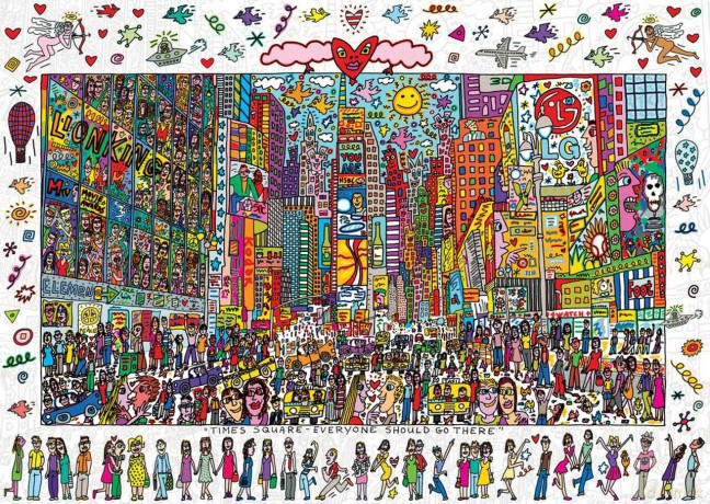 RAVENSBURGER 1000 El. Times Square 190690 [PUZZLE]